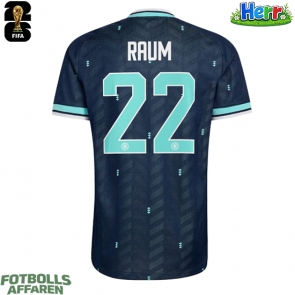 Tyskland David Raum #22 Bortatröja VM 2026 Kortärmad
